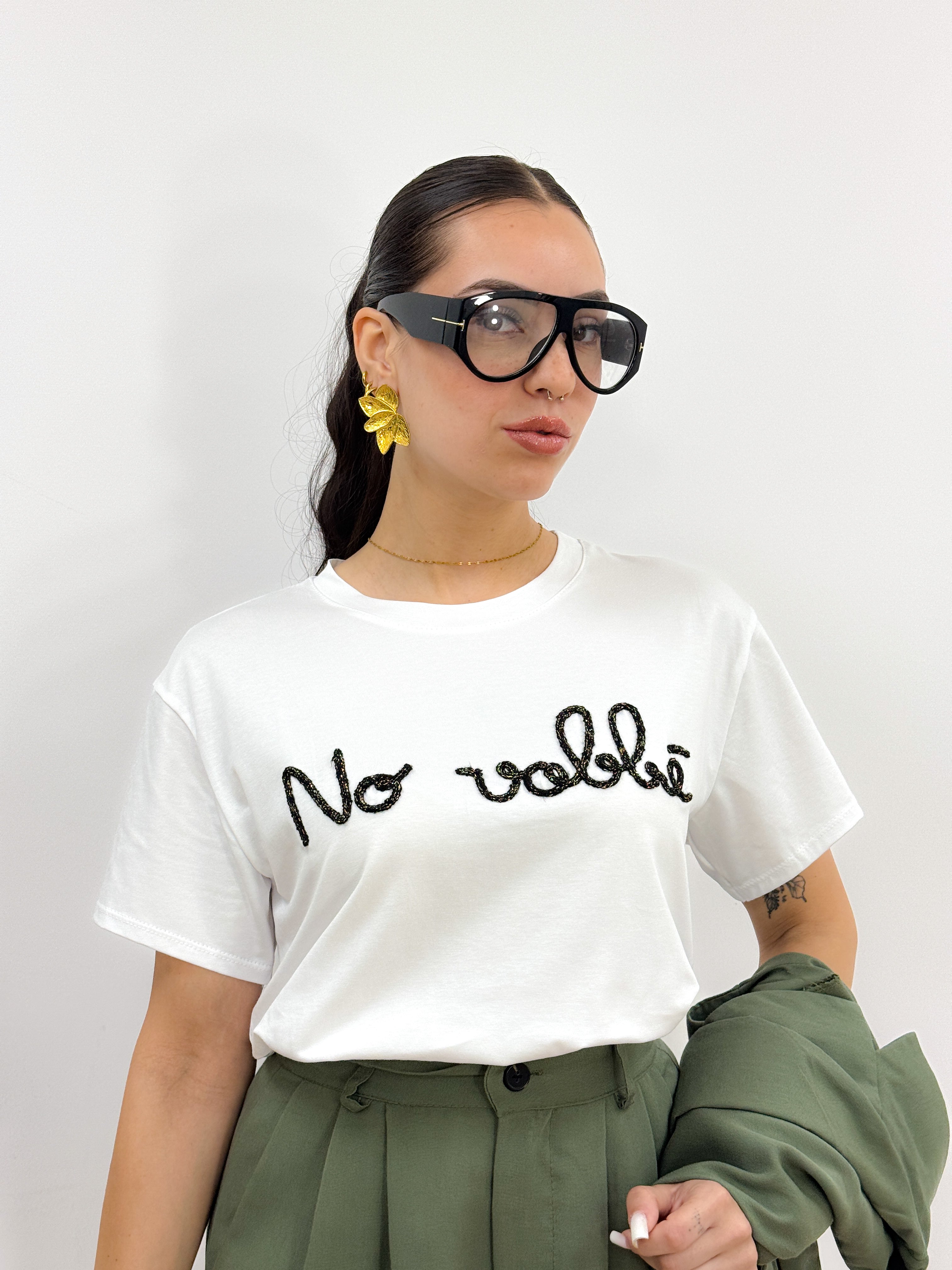 T-Shirt No Vabbè NERO