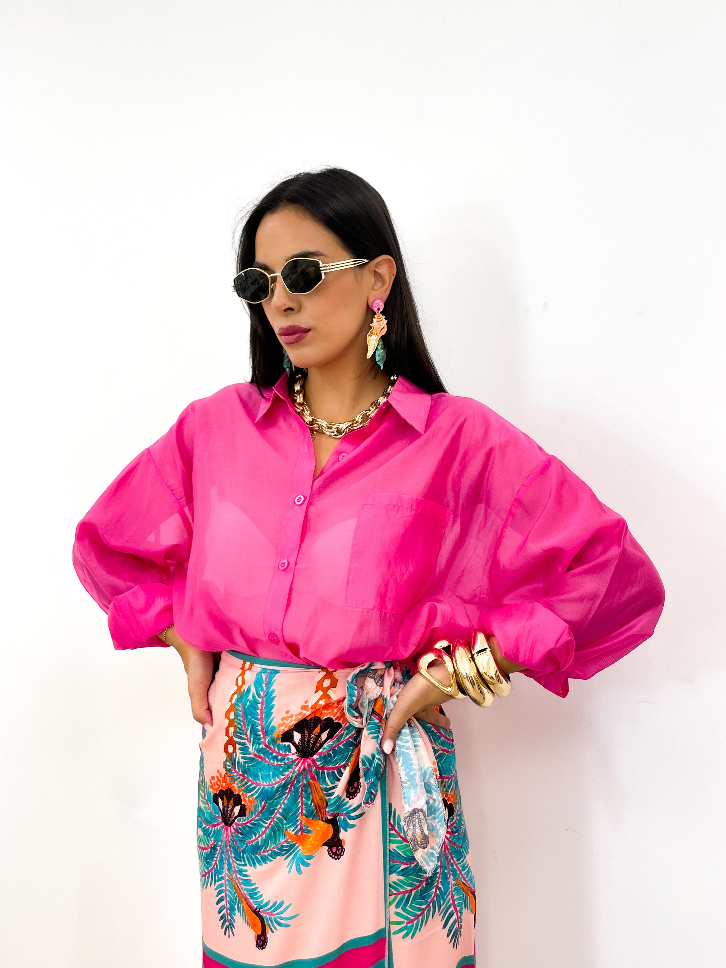 Camicia HELENA fuxia