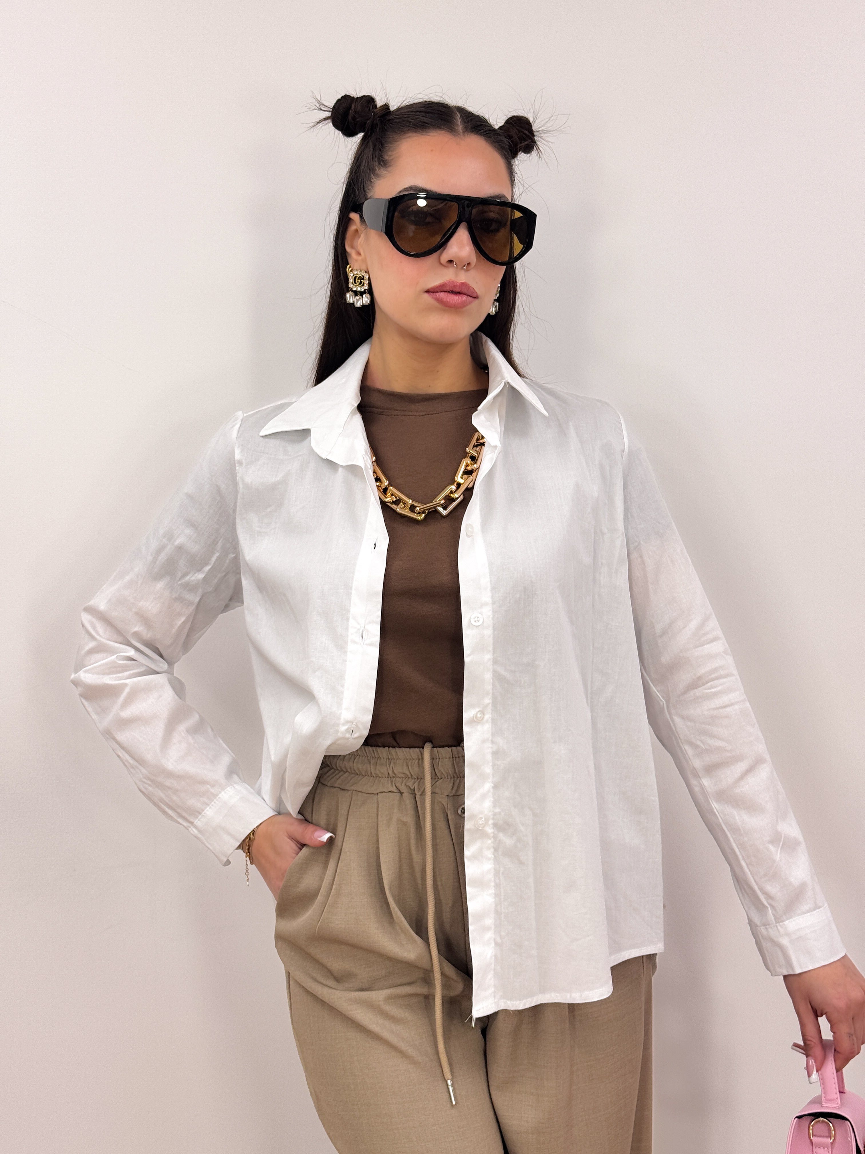 Camicia Basic BIANCO