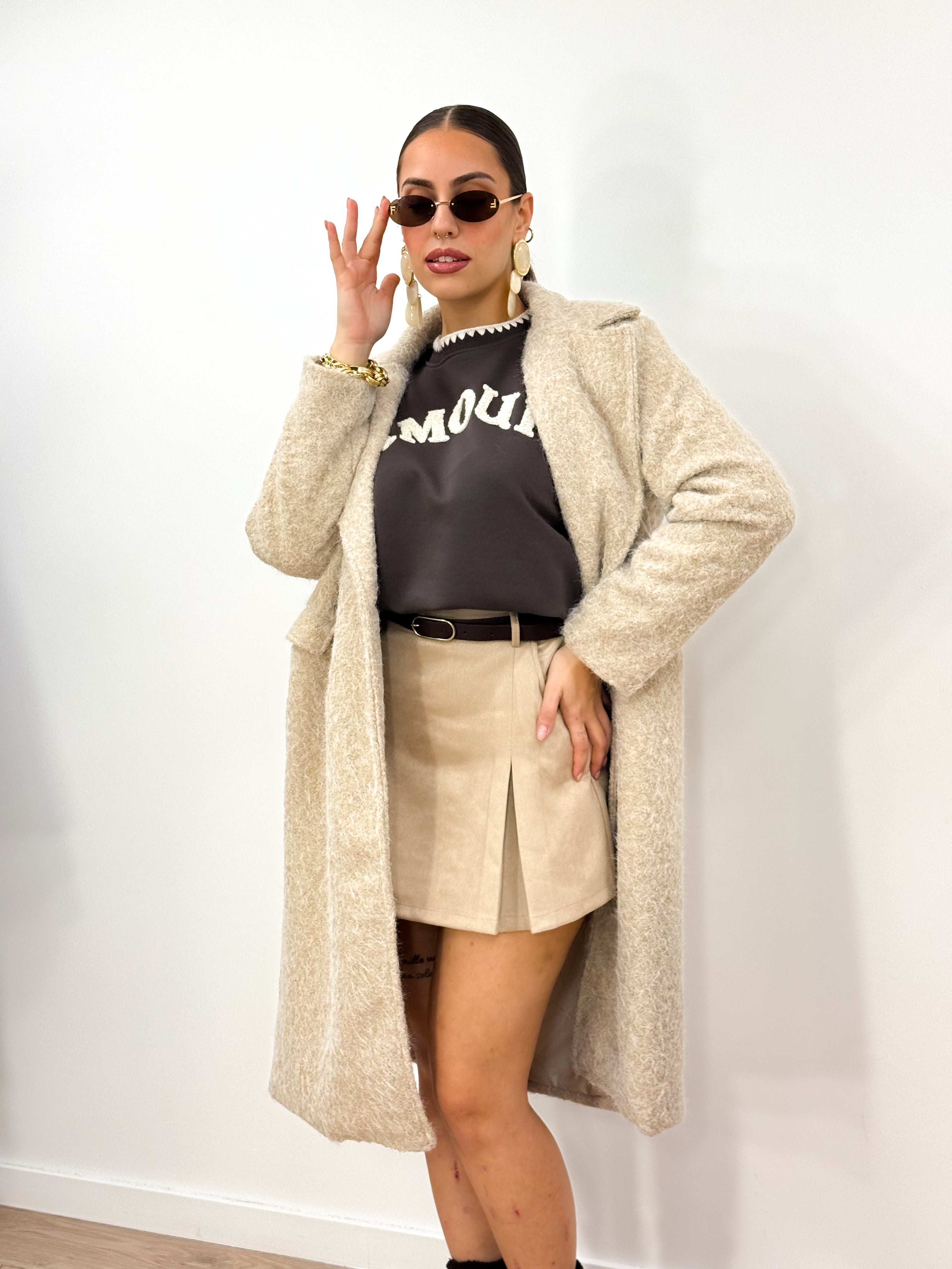 Cappotto Glenda Panna